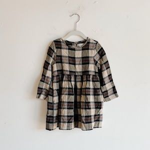Zara Girls Plaid Dress Size 5
